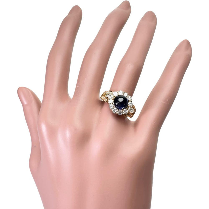 14号 カボションカットサファイア 2.26ct ダイヤモンド 0.99ct リング・指輪 K18ゴールド 18金 6.5g レディース
【中古】【真子質店】【NN】




【ITMoD】