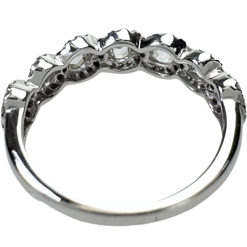 11号 ダイヤモンド (ローズカット含む) 計0.65ct リング・指輪 K18WGホワイトゴールド 18金 2.4g レディース
【中古】【真子質店】【NN】




【YYx】