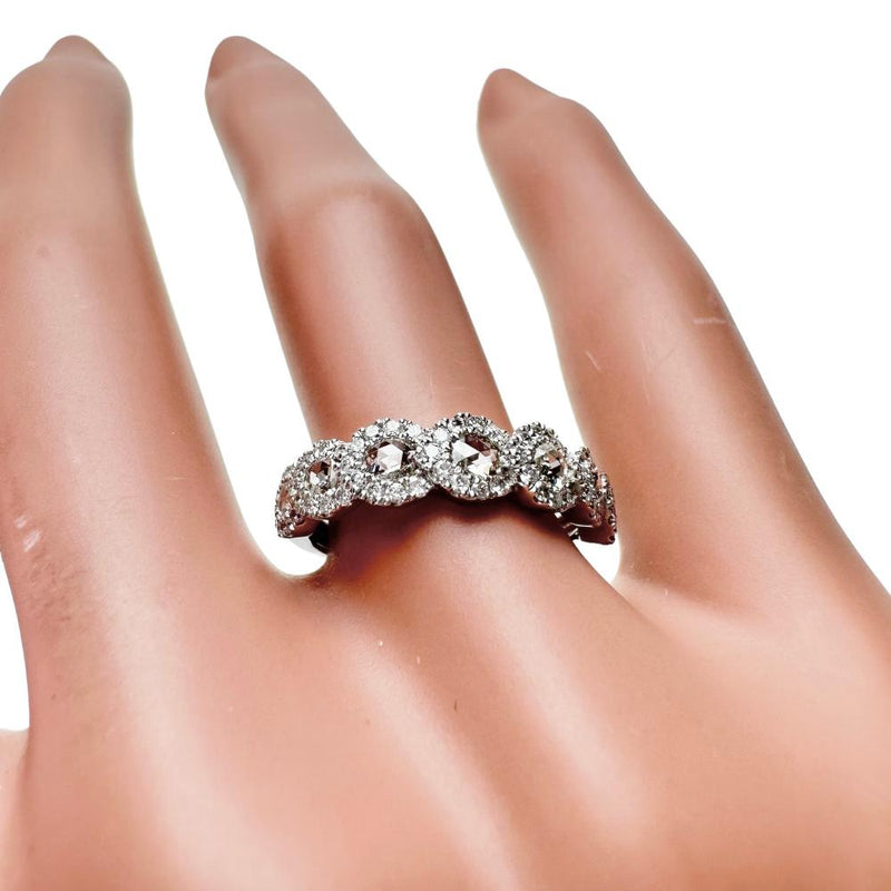 11号 ダイヤモンド (ローズカット含む) 計0.65ct リング・指輪 K18WGホワイトゴールド 18金 2.4g レディース
【中古】【真子質店】【NN】




【YYx】
