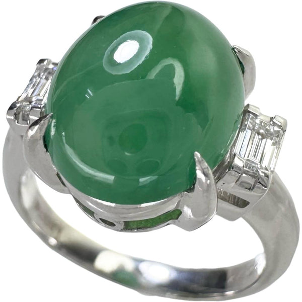 11号 ヒスイ 5.23ct ダイヤモンド 計0.22ct リング・指輪 Pt900プラチナ 6.6g レディース
【中古】【真子質店】【NN】




【MiMix】