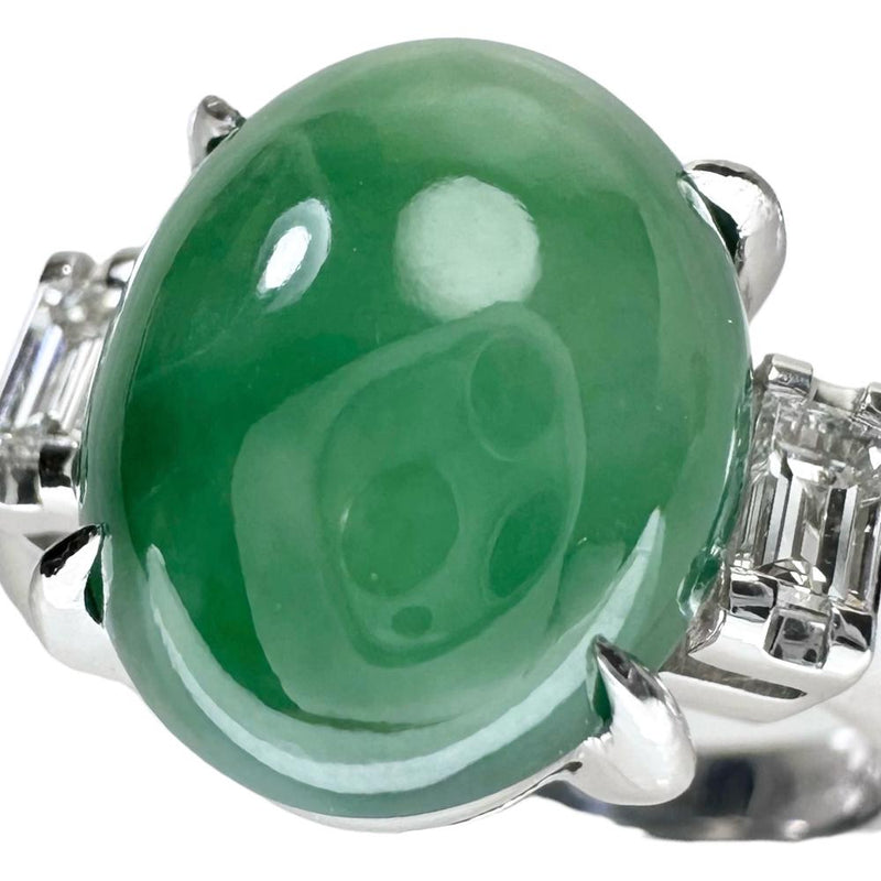 11号 ヒスイ 5.23ct ダイヤモンド 計0.22ct リング・指輪 Pt900プラチナ 6.6g レディース
【中古】【真子質店】【NN】




【MiMix】