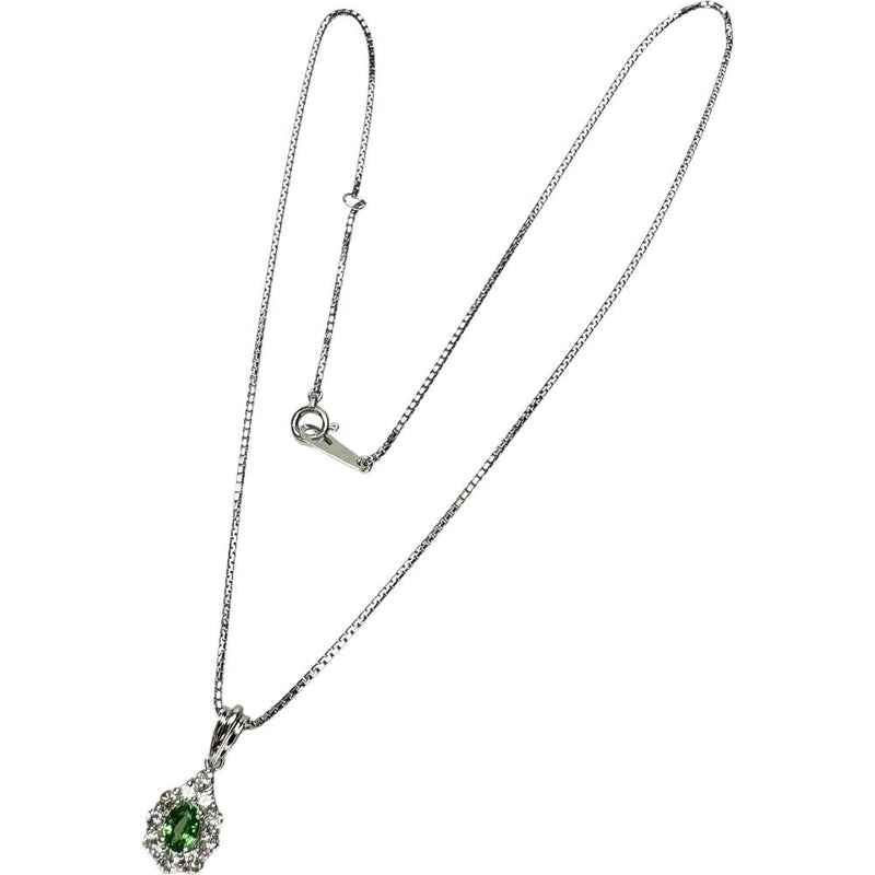 グリーングロッシュラーガーネット 0.47ct ダイヤモンド 0.43ct ネックレス Pt850プラチナ/Pt900プラチナ 5.8g 40cm レディース
【中古】【真子質店】【NN】




【MoIK】