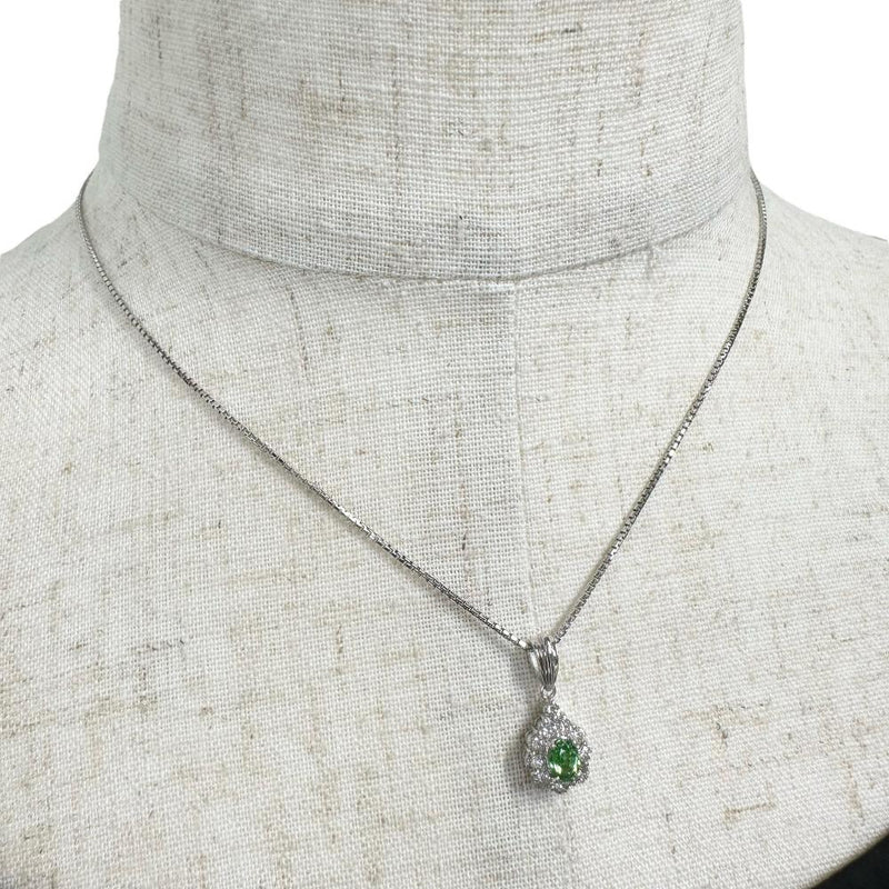 グリーングロッシュラーガーネット 0.47ct ダイヤモンド 0.43ct ネックレス Pt850プラチナ/Pt900プラチナ 5.8g 40cm レディース
【中古】【真子質店】【NN】




【MoIK】