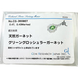 グリーングロッシュラーガーネット 0.47ct ダイヤモンド 0.43ct ネックレス Pt850プラチナ/Pt900プラチナ 5.8g 40cm レディース
【中古】【真子質店】【NN】




【MoIK】