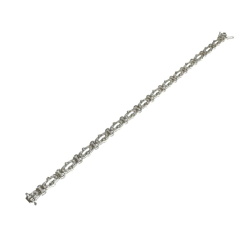 ダイヤモンド 計0.15/計1.08ct ブレスレット K18WGホワイトゴールド 18金 14.4g 19.5cm レディース
【中古】【真子質店】【NN】




【IYKT】