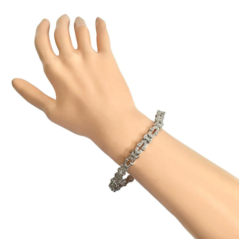ダイヤモンド 計0.15/計1.08ct ブレスレット K18WGホワイトゴールド 18金 14.4g 19.5cm レディース
【中古】【真子質店】【NN】




【IYKT】