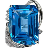17号 ブルートパーズ 20.0ct ダイヤモンド 計0.20ct リング・指輪 K18WGホワイトゴールド 18金 11.7g レディース
【中古】【真子質店】【NN】




【STD】