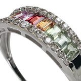 18号 マルチサファイア 計1.00ct ダイヤモンド 計0.25ct リング・指輪 K18WGホワイトゴールド 18金 2.5g レディース
【中古】【真子質店】【NN】




【TKMo】