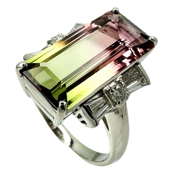 12号 バイカラートルマリン 5.65ct ダイヤモンド 計0.41ct リング・指輪 Pt900プラチナ 9.1g レディース
【中古】【真子質店】【NN】




【KMoS】