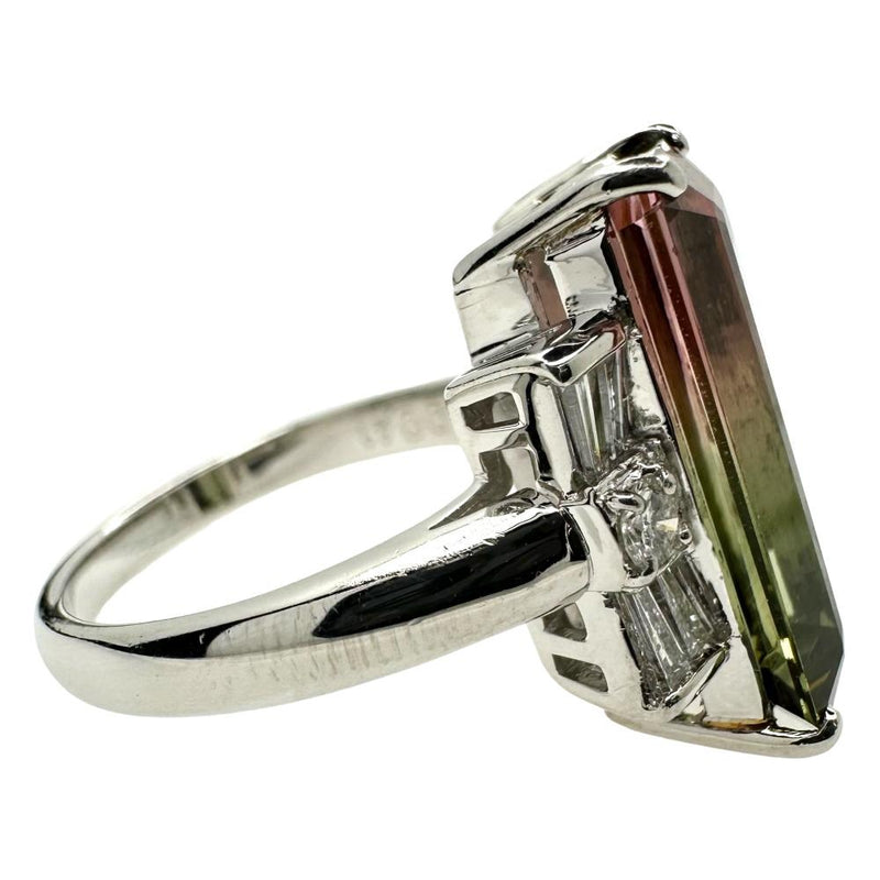 12号 バイカラートルマリン 5.65ct ダイヤモンド 計0.41ct リング・指輪 Pt900プラチナ 9.1g レディース
【中古】【真子質店】【NN】




【KMoS】