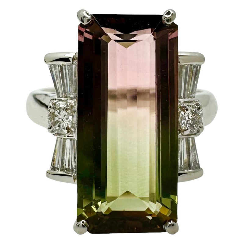 12号 バイカラートルマリン 5.65ct ダイヤモンド 計0.41ct リング・指輪 Pt900プラチナ 9.1g レディース
【中古】【真子質店】【NN】




【KMoS】
