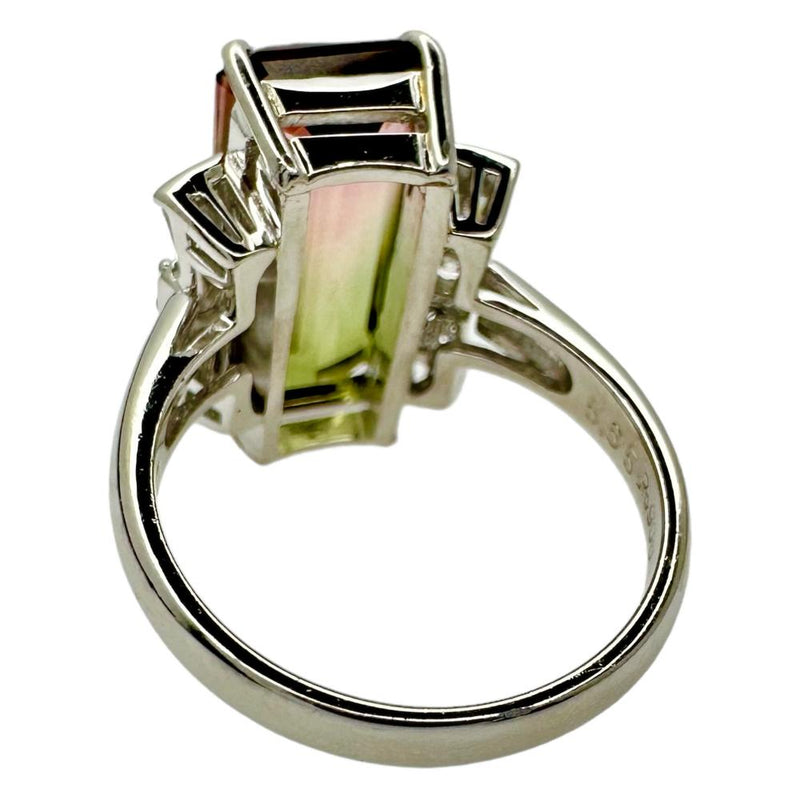 12号 バイカラートルマリン 5.65ct ダイヤモンド 計0.41ct リング・指輪 Pt900プラチナ 9.1g レディース
【中古】【真子質店】【NN】




【KMoS】