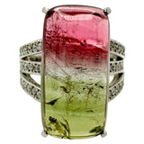 10号 パーティカラードトルマリン 11.14ct ダイヤモンド 計.0.53ct リング・指輪 Pt900プラチナ 15.7g レディース
【中古】【真子質店】【NN】




【IxDMo】