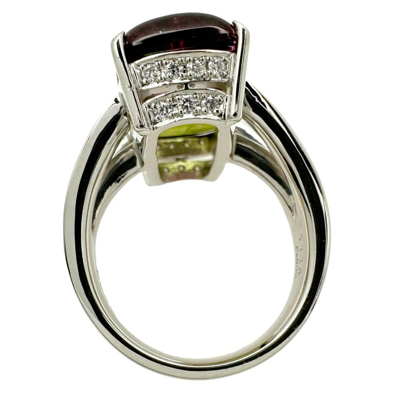 10号 パーティカラードトルマリン 11.14ct ダイヤモンド 計.0.53ct リング・指輪 Pt900プラチナ 15.7g レディース
【中古】【真子質店】【NN】




【IxDMo】