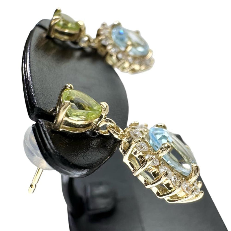 ブルートパーズ 0.90/0.94ct ペリドット 0.22×2ct ダイヤモンド 計0.18×2ct ピアス K18ゴールド 18金 3.2g レディース
【中古】【真子質店】【NN】




【DMoI】