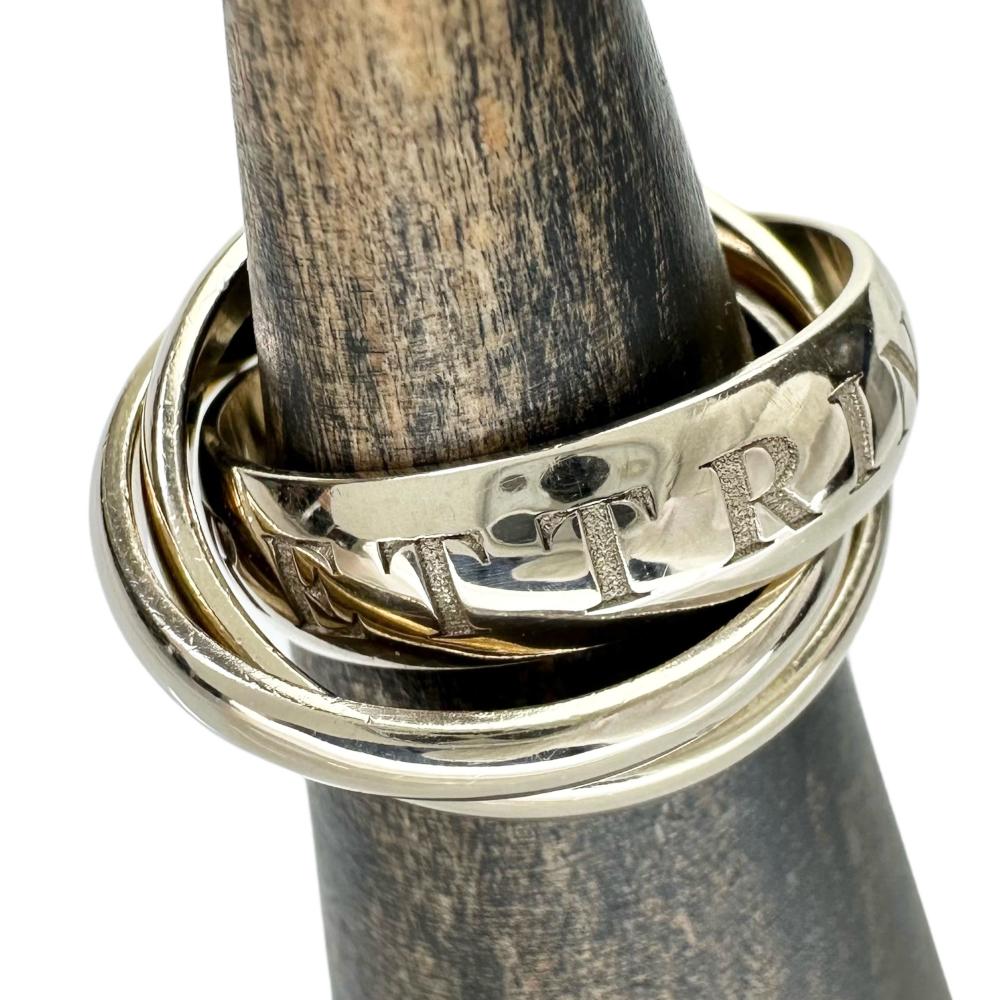 ゴールド 3連リング 楽天市場】CARTIER カルティエ トリニティ リング 指輪 18P