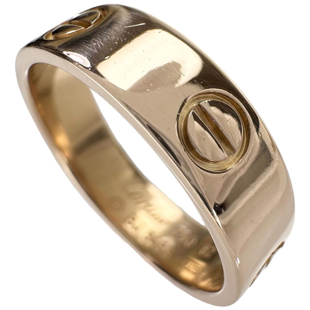 22号【CARTIER/カルティエ】 メンズOK リング・指輪 ラブリング K18