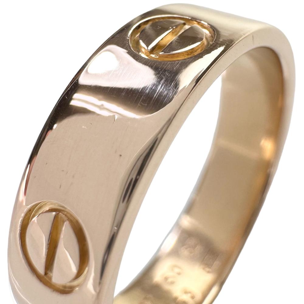 22号【CARTIER/カルティエ】 メンズOK リング・指輪 ラブリング K18