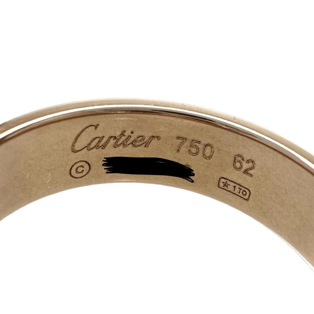 22号【CARTIER/カルティエ】 メンズOK リング・指輪 ラブリング K18