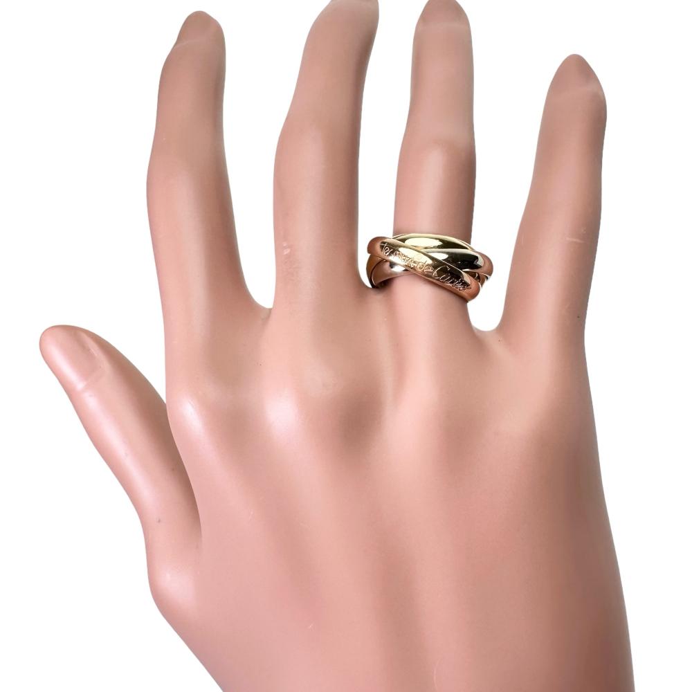 Cartierカルティエ トリニティ リング 51 約10.5号 7839 10.5号【CARTIER/カルティエ】 リング・指輪 トリニティ K18ゴールド