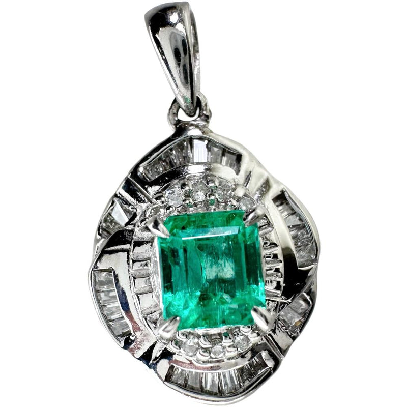 エメラルド 0.75ct ダイヤモンド 計0.30ct ペンダントトップ Pt900プラチナ 3.6g レディース
【中古】【真子質店】【NN】




【MaMax】