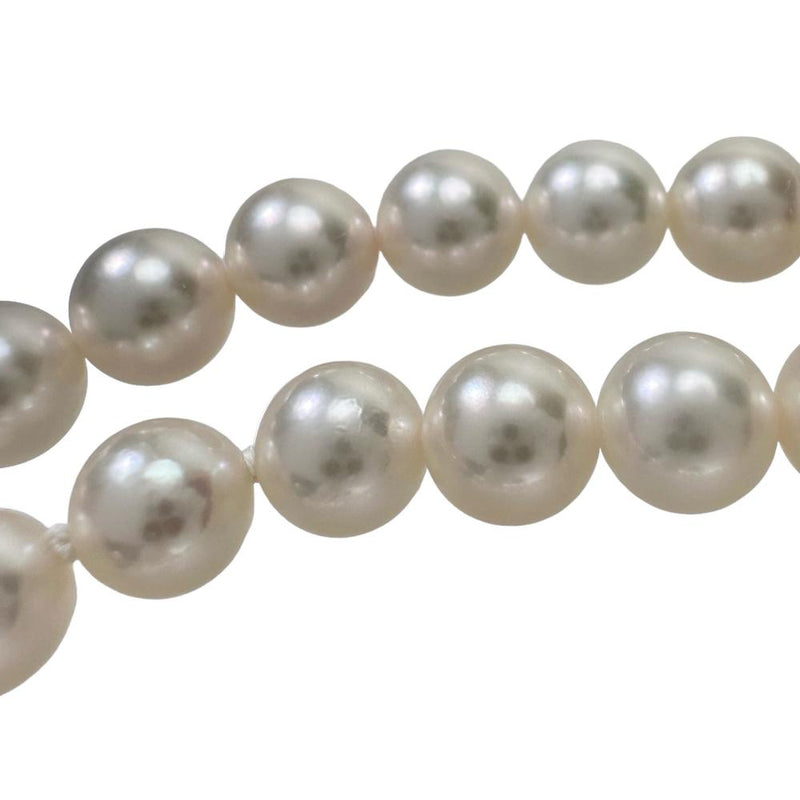 アコヤ真珠 7.5～8.0mm  ネックレス シルバー 37.0g 43cm レディース
【中古】【真子質店】【NN】




【MaDI】
