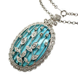 ★★最終特価品 ターコイズ/トルコ石 ダイヤモンド 計1.00ct ネックレス K18WGホワイトゴールド 18金 18.3g 50.5cm レディース
【中古】【真子質店】【NN】




【IYYI】