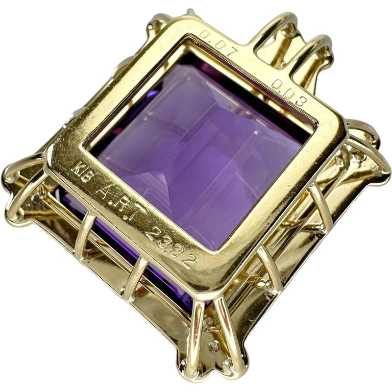 アメジスト 23.32ct ダイヤモンド 計0.03ct トルマリン 0.07ct ペンダントトップ K18ゴールド 18金 13.4g レディース
【中古】【真子質店】【NN】




【SxT】