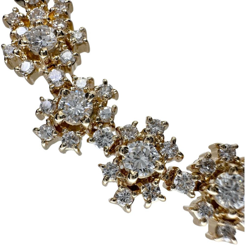 5連フラワー風 ダイヤモンド 1.155ct ブレスレット K18ゴールド 18金 14.2g 17cm レディース
【中古】【真子質店】【NN】




【IMiKx】