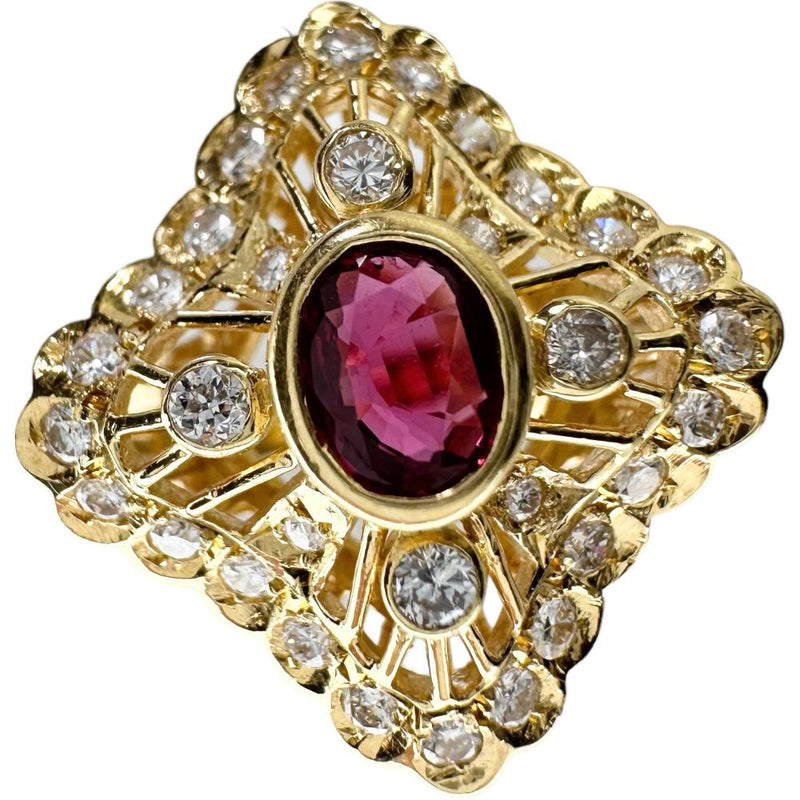 9号 ルビー 計0.71ct ダイヤモンド 計0.38ct リング・指輪 K18ゴールド 18金 4.2g レディース
【中古】【真子質店】【NN】




【MoMaS】