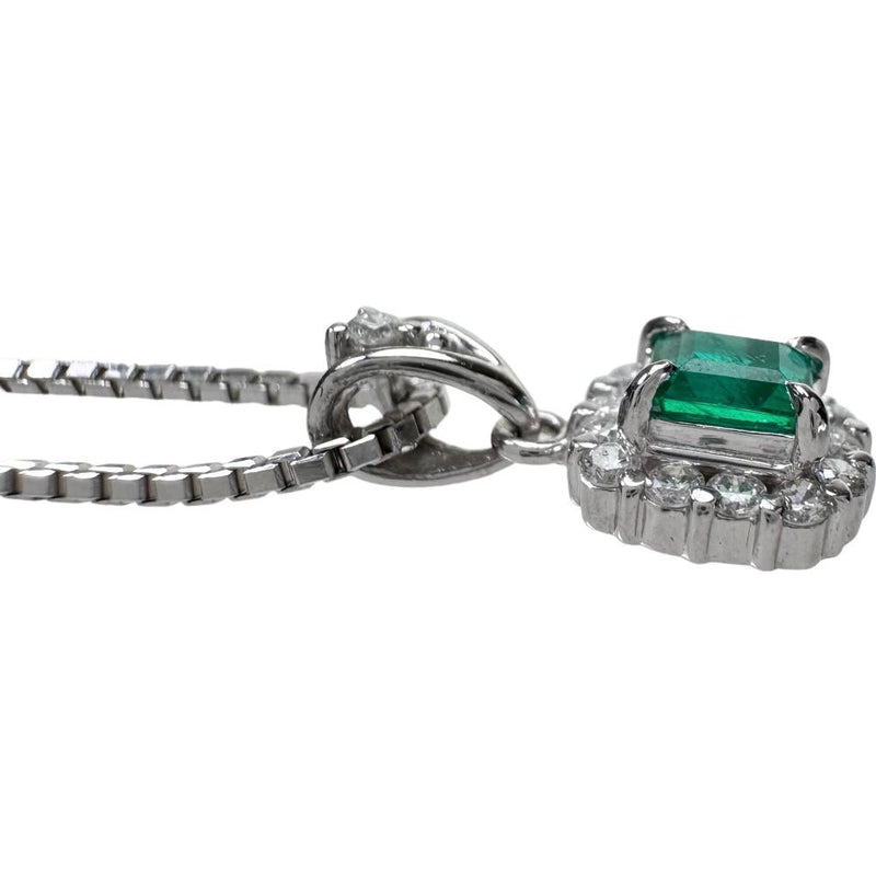 エメラルド 0.33ct ダイヤモンド 計0.21ct ネックレス Pt900プラチナ/Pt850プラチナ 6.3g 40cm レディース
【中古】【真子質店】【NN】




【DSMo】