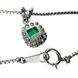 エメラルド 0.33ct ダイヤモンド 計0.21ct ネックレス Pt900プラチナ/Pt850プラチナ 6.3g 40cm レディース
【中古】【真子質店】【NN】




【DSMo】