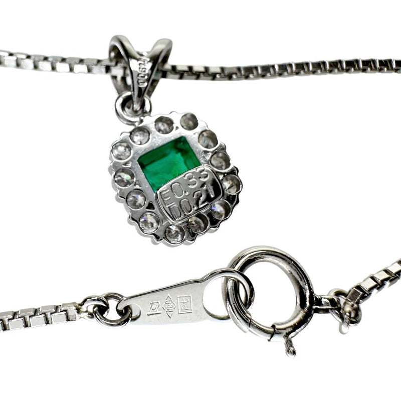エメラルド 0.33ct ダイヤモンド 計0.21ct ネックレス Pt900プラチナ/Pt850プラチナ 6.3g 40cm レディース
【中古】【真子質店】【NN】




【DSMo】