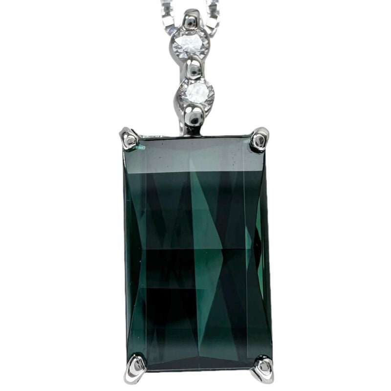 グリーントルマリン 2.46ct ダイヤモンド 計0.03ct ネックレス K18WGホワイトゴールド 18金 2.5g 45cm レディース
【中古】【真子質店】【NN】




【MaMiMo】