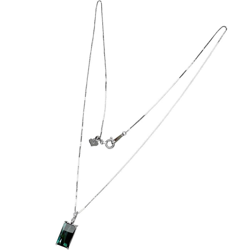 グリーントルマリン 2.46ct ダイヤモンド 計0.03ct ネックレス K18WGホワイトゴールド 18金 2.5g 45cm レディース
【中古】【真子質店】【NN】




【MaMiMo】