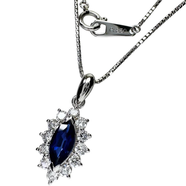 ★★最終特価品 サファイア 0.63ct ダイヤモンド 計0.43ct ネックレス Pt900プラチナ/Pt850プラチナ 4.9g 40cm レディース
【中古】【真子質店】【NN】




【YxMo】