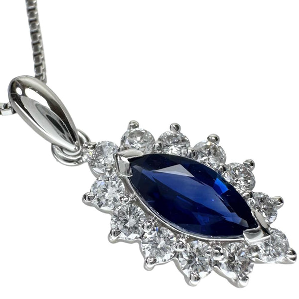 ★★最終特価品 サファイア 0.63ct ダイヤモンド 計0.43ct ネックレス Pt900プラチナ/Pt850プラチナ 4.9g 40cm レディース
【中古】【真子質店】【NN】




【YxMo】