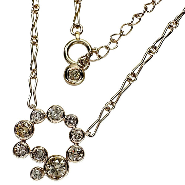 ★★最終特価品 カシケイ ベゼルネックレス ブラウンダイヤモンド 計0.65ct ネックレス K18ゴールド 18金/(ブラウンゴールド)  5.6g 44cm レディース
【中古】【真子質店】【BL】




【IIMoMo】