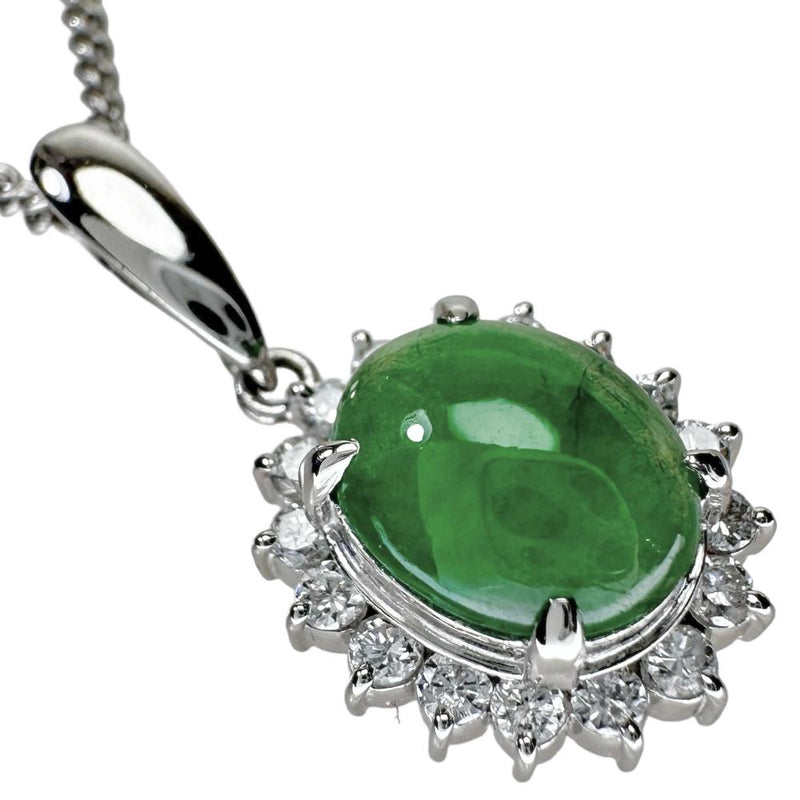 ★★最終特価品 ヒスイ 1.28ct ダイヤモンド 計0.28ct ネックレス Pt900プラチナ/Pt850プラチナ 6.1g 42cm レディース
【中古】【真子質店】【NN】




【YxMo】