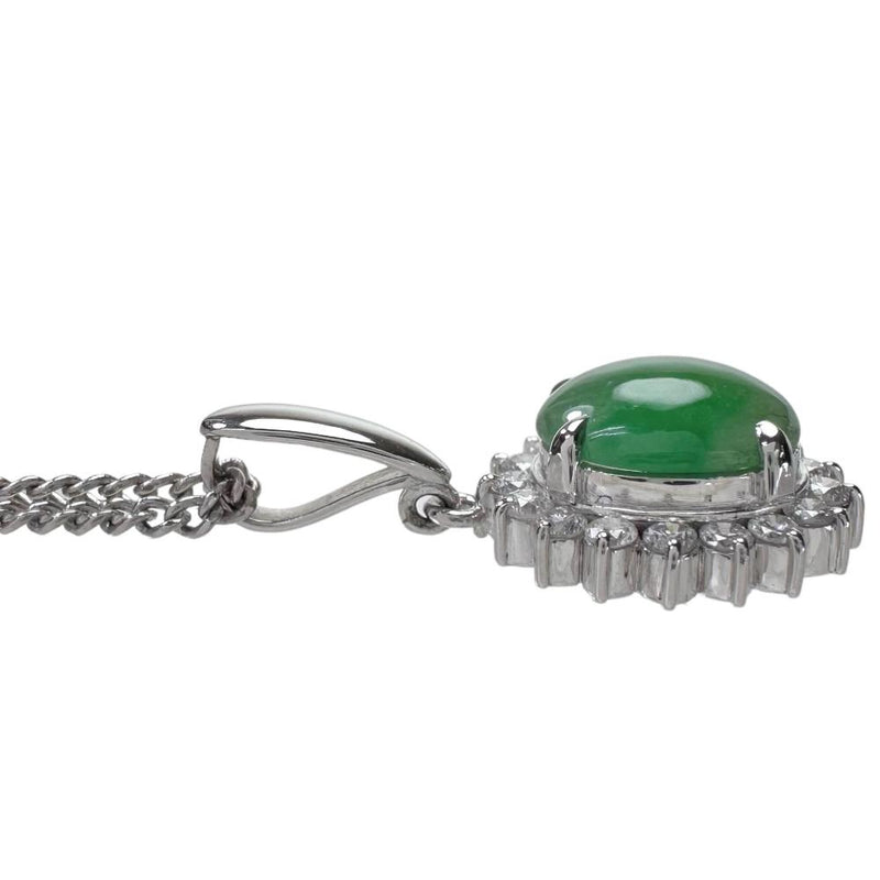 ★★最終特価品 ヒスイ 1.28ct ダイヤモンド 計0.28ct ネックレス Pt900プラチナ/Pt850プラチナ 6.1g 42cm レディース
【中古】【真子質店】【NN】




【YxMo】