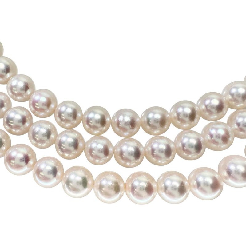 アコヤ真珠 7.0～7.5mm ネックレス K14WGホワイトゴールド 14金 64.6g レディース
【中古】【真子質店】【NN】




【MiSI】
