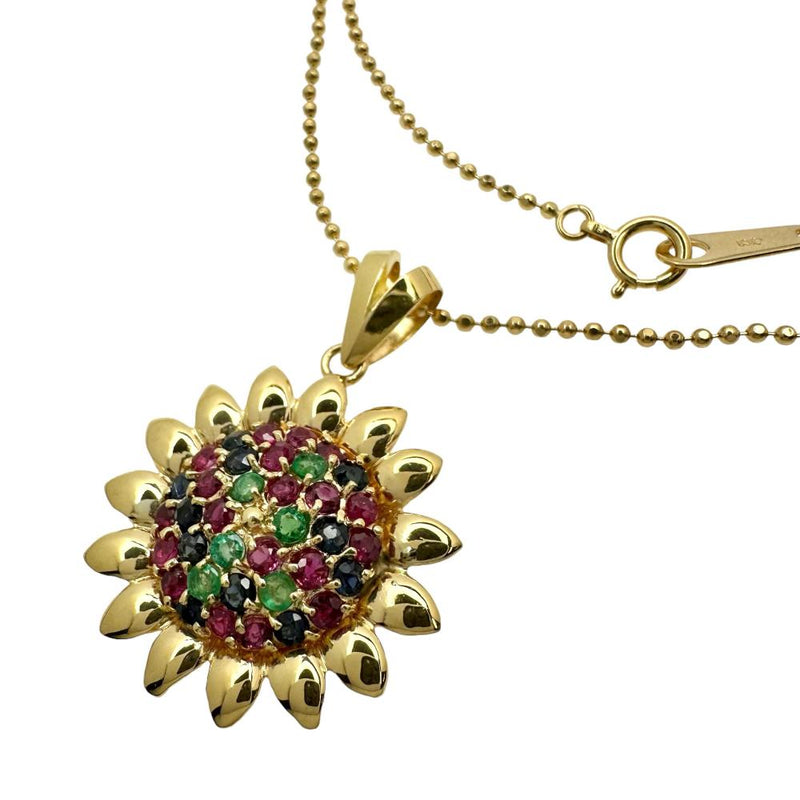 ★★最終特価品 花モチーフ サファイア/ルビー/エメラルド 計1.46ct ネックレス K18ゴールド 18金 7.8g 45cm レディース
【中古】【真子質店】【NN】




【MiMoMi】
