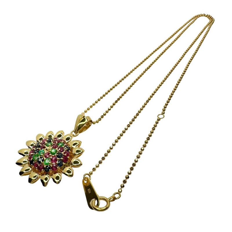 ★★最終特価品 花モチーフ サファイア/ルビー/エメラルド 計1.46ct ネックレス K18ゴールド 18金 7.8g 45cm レディース
【中古】【真子質店】【NN】




【MiMoMi】