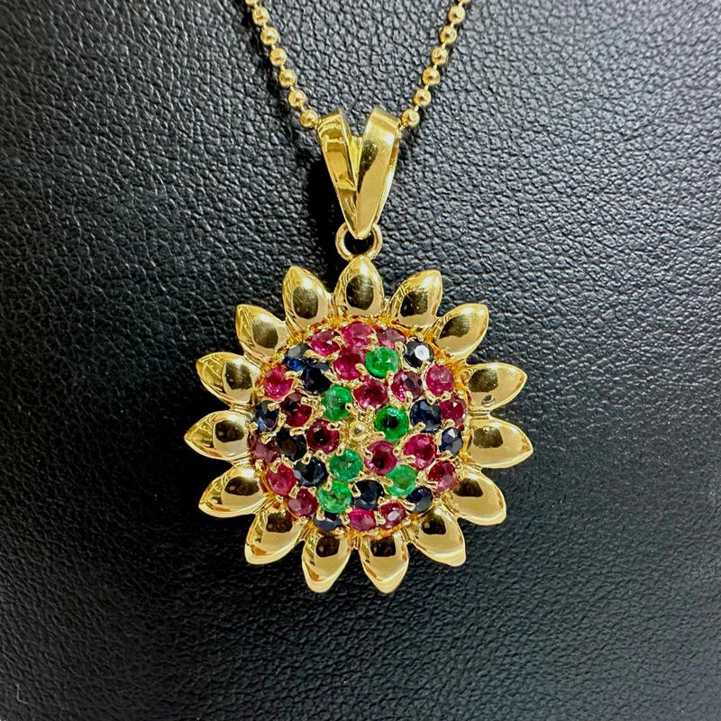 ★★最終特価品 花モチーフ サファイア/ルビー/エメラルド 計1.46ct ネックレス K18ゴールド 18金 7.8g 45cm レディース
【中古】【真子質店】【NN】




【MiMoMi】