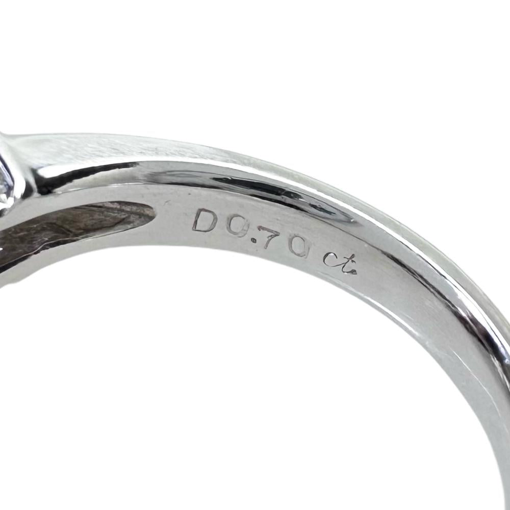 11.5号 血赤サンゴ/珊瑚 12.5mm ダイヤモンド 計0.70ct リング・指輪