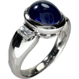 13号 カボションカットサファイア 3.72ct ダイヤモンド 計0.38ct リング・指輪 Pt900プラチナ 10.1g レディース
【中古】【真子質店】【NN】




【MiSI】