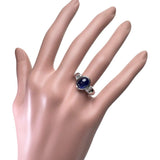 13号 カボションカットサファイア 3.72ct ダイヤモンド 計0.38ct リング・指輪 Pt900プラチナ 10.1g レディース
【中古】【真子質店】【NN】




【MiSI】