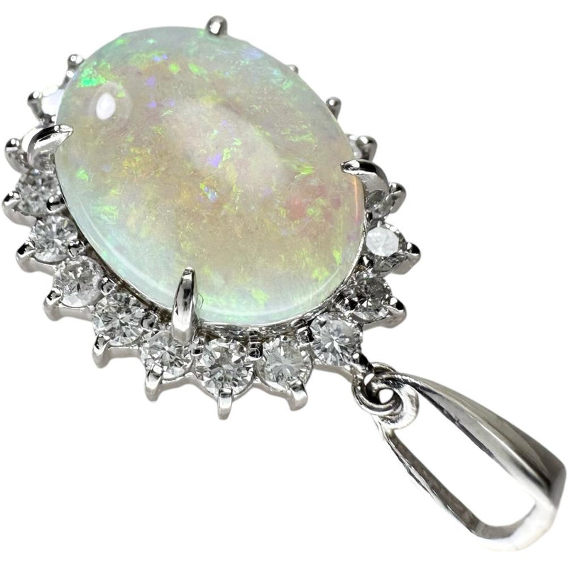 オパール 2.78ct ダイヤモンド 計0.60ct ペンダントトップ Pt900プラチナ 3.7g レディース
【中古】【真子質店】【NN】




【DxK】