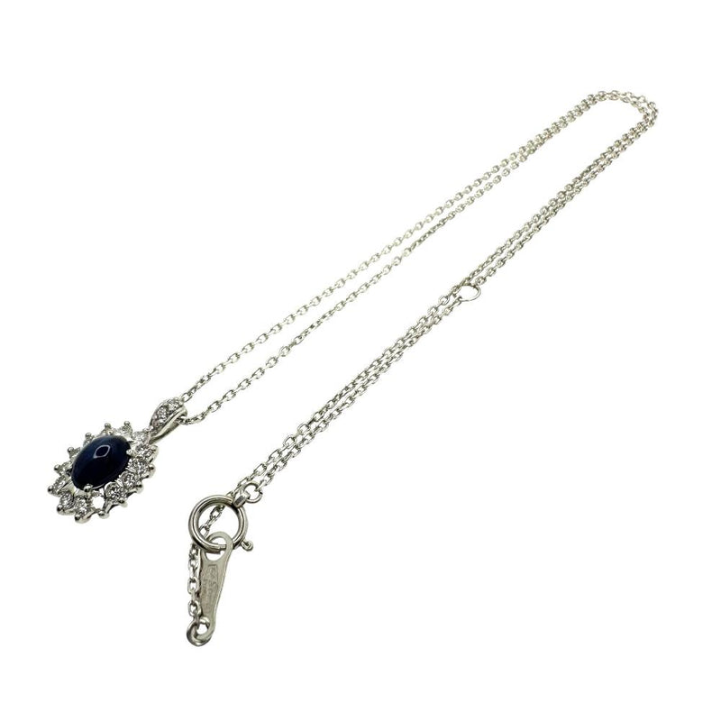 ★★最終特価品 カボションカットサファイア 0.94ct ダイヤモンド 計0.33ct ネックレス Pt900プラチナ/Pt850プラチナ 4.8g 42cm レディース
【中古】【真子質店】【NN】




【DMoI】