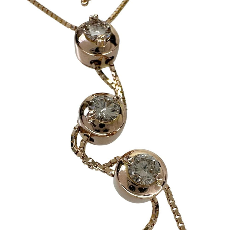 3石ダイヤスライド ダイヤモンド（推定J-SIクラス） 0.50ct ネックレス K18ゴールド 18金 6.8g 52cm レディース
【中古】【真子質店】【NN】




【SMoK】